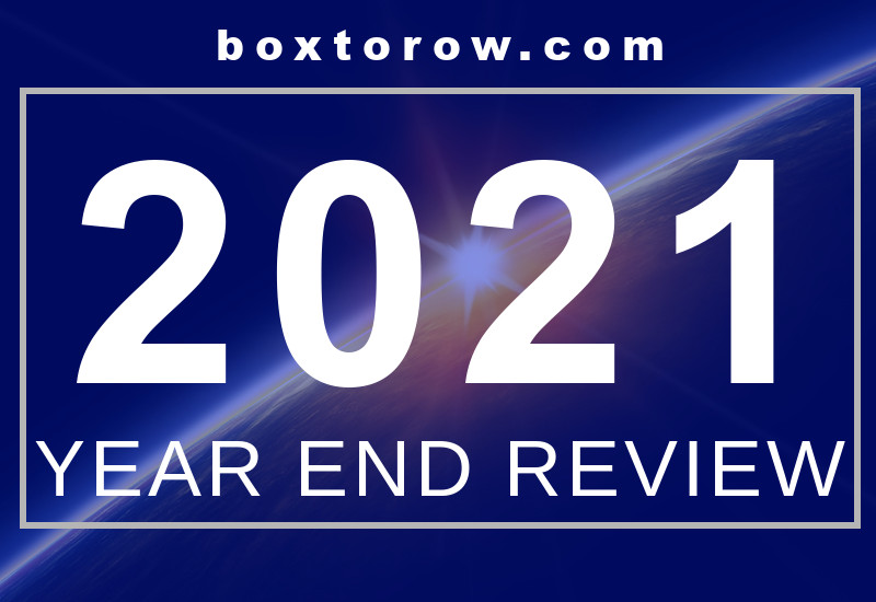 2021 Year End Review graphic