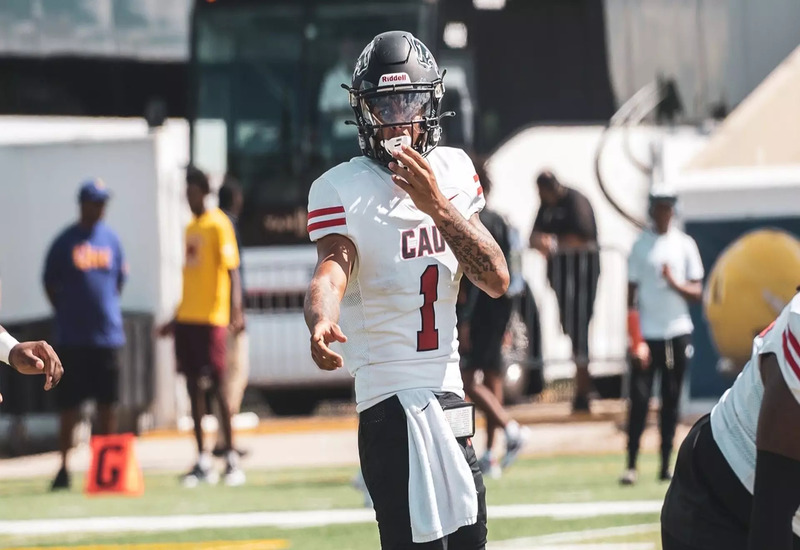 CAU Quarterback David Wright