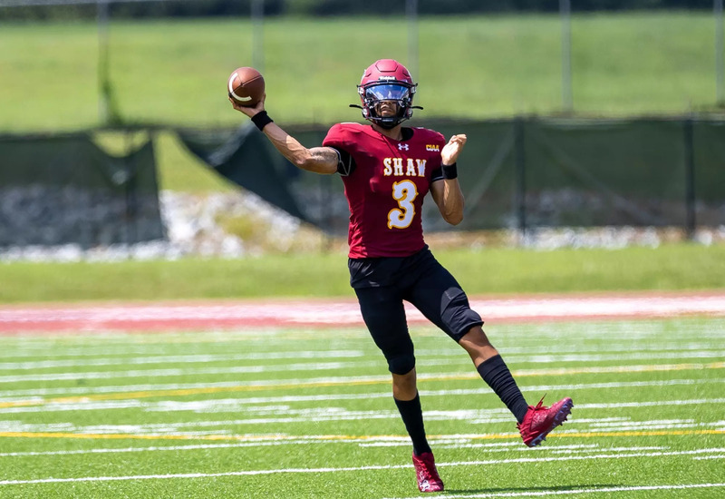 Shaw Quarterback Christian Peters